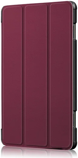 Lenovo Tab P10 Hoes Tri-Fold Rood afbeelding 5