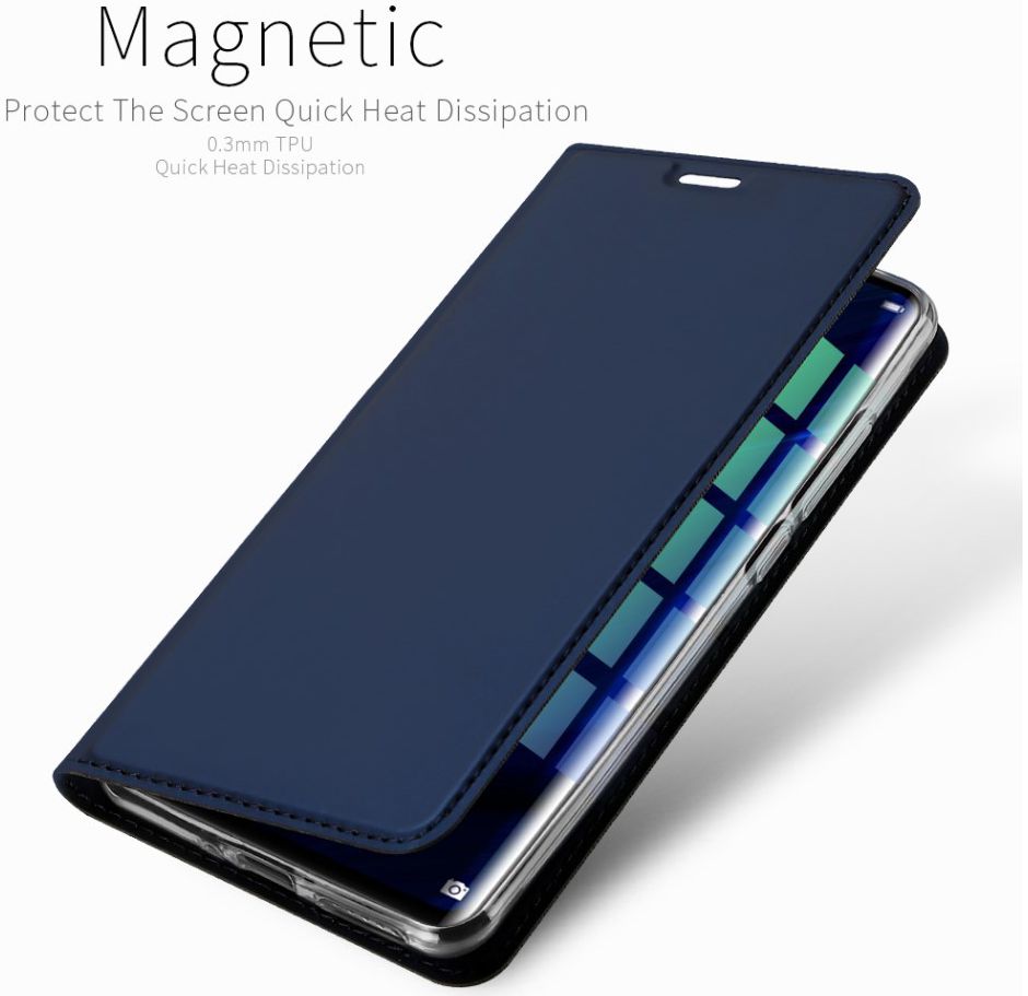 Dux Ducis Book Case Huawei P30 Pro Hoesje Blauw afbeelding 8