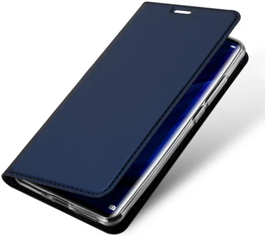 Dux Ducis Book Case Huawei P30 Pro Hoesje Blauw afbeelding 13