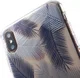 Apple iPhone XS Hybride Hoesje met Bladeren Print afbeelding 2