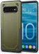Samsung Galaxy S10 Stijlvol Hybride Hoesje Groen afbeelding 1