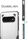Samsung Galaxy S10 Stijlvol Hybride Hoesje Groen afbeelding 4