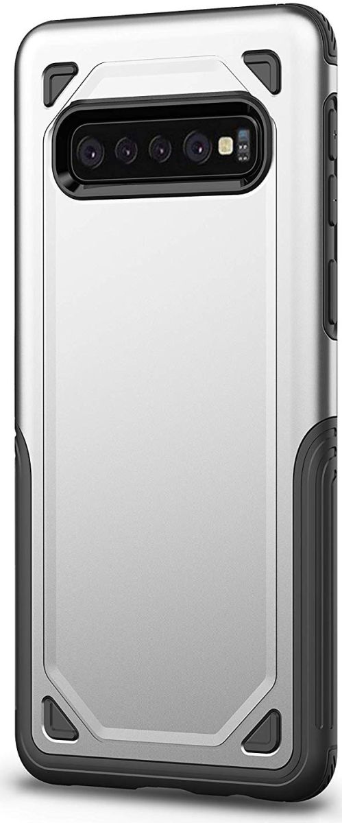 Samsung Galaxy S10 Stijlvol Hybride Hoesje Groen afbeelding 7