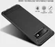 Samsung Galaxy S10 Geborsteld TPU Hoesje Rood afbeelding 5