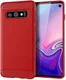 Samsung Galaxy S10E Geborsteld TPU Hoesje Rood afbeelding 12