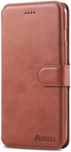 Apple iPhone 6S Portemonnee Hoesje Bruin afbeelding 5