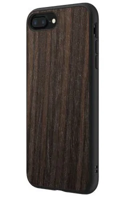 RhinoShield SolidSuit Black Oak iPhone 7 Plus / 8 Plus Hoesje afbeelding 2