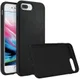 RhinoShield SolidSuit Black Leather iPhone 7 Plus / 8 Plus Hoesje afbeelding 1