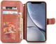 Apple iPhone XR Portemonnee Hoesje Bruin afbeelding 2