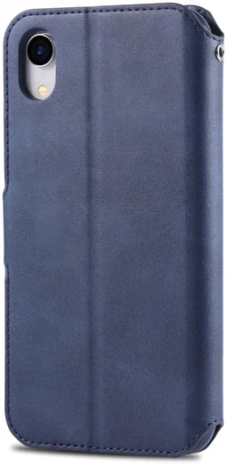 Apple iPhone XR Portemonnee Hoesje Blauw afbeelding 4