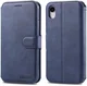 Apple iPhone XR Portemonnee Hoesje Blauw afbeelding 5