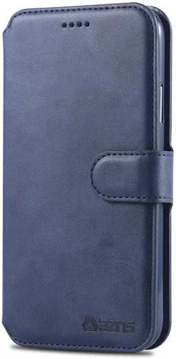 Apple iPhone XR Portemonnee Hoesje Blauw afbeelding 1