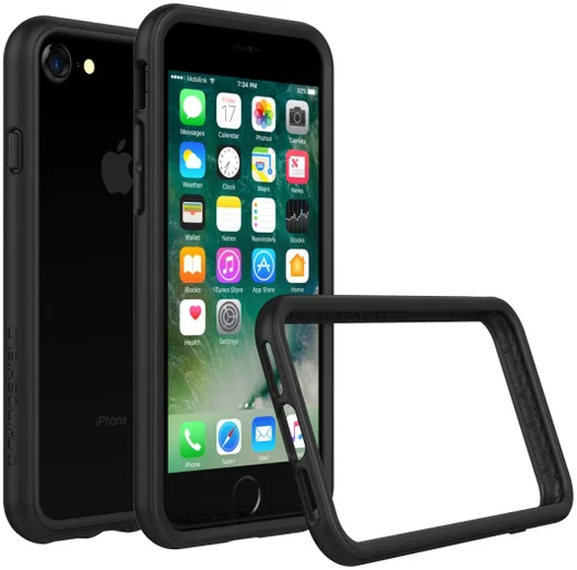 RhinoShield CrashGuard iPhone 7 / 8 Bumper Hoesje Zwart afbeelding 13