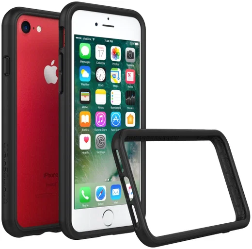 RhinoShield CrashGuard iPhone 7 / 8 Bumper Hoesje Zwart afbeelding 15