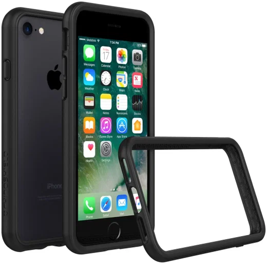 RhinoShield CrashGuard iPhone 7 / 8 Bumper Hoesje Zwart afbeelding 1