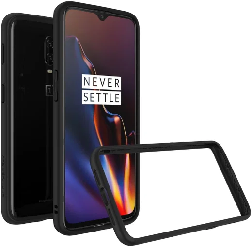 RhinoShield CrashGuard OnePlus 6T Bumper Hoesje Zwart afbeelding 8