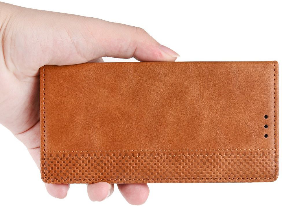 Huawei P30 Pro Vintage Portemonnee Hoesje Bruin afbeelding 10