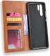 Huawei P30 Pro Vintage Portemonnee Hoesje Bruin afbeelding 5