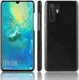 Huawei P30 Pro Hoesje met Kunstleren Coating Zwart afbeelding 3