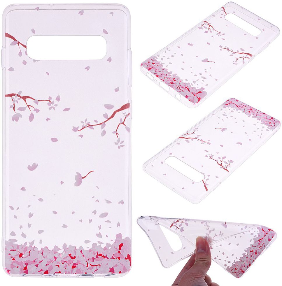 Samsung Galaxy S10E Print TPU Hoesje Bloemen afbeelding 5