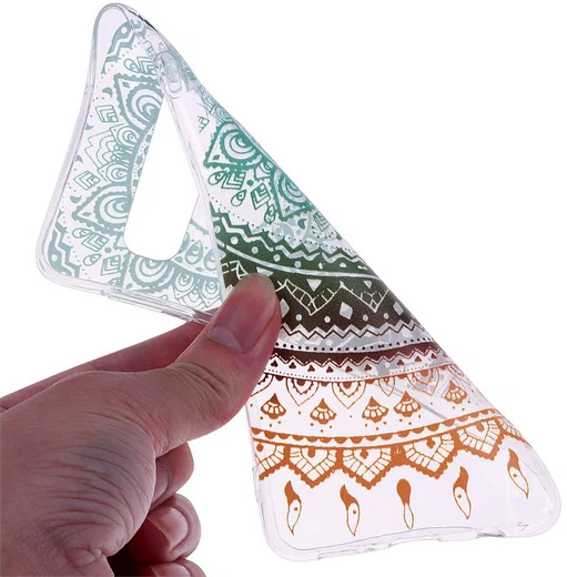 Samsung Galaxy S10E Print TPU Hoesje Mandala afbeelding 4