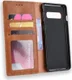Samsung Galaxy S10 Plus Vintage Portemonnee Hoesje Bruin afbeelding 5