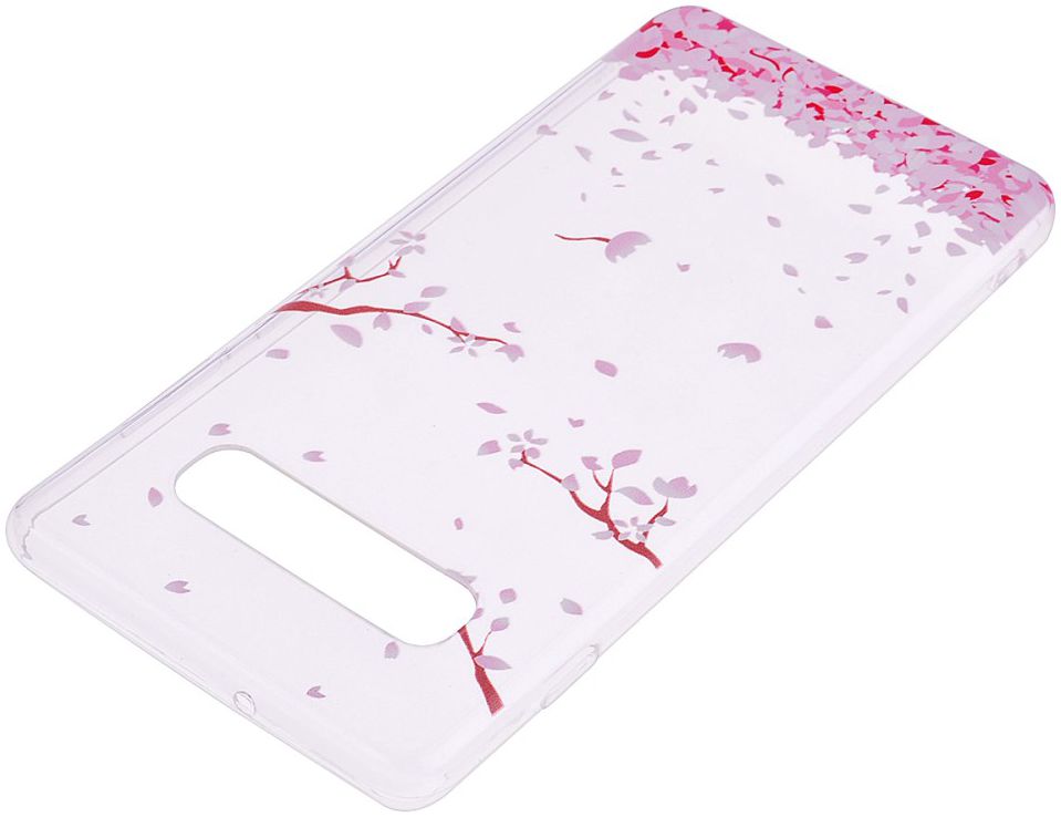 Samsung Galaxy S10 Print TPU Hoesje Bloemen afbeelding 9