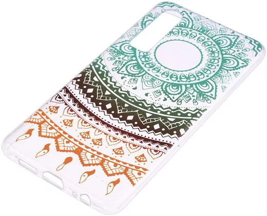 Huawei P30 TPU Hoesje met Marmer Opdruk Mandala afbeelding 2