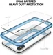 Ringke Fusion Apple iPhone XS Hoesje Blue afbeelding 4