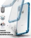 Ringke Fusion Hoesje Apple iPhone XS Max Aqua Blue afbeelding 2