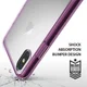 Ringke Fusion iPhone X Hoesje Doorzichtig Orchid Purple afbeelding 2