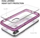 Ringke Fusion iPhone X Hoesje Doorzichtig Orchid Purple afbeelding 4