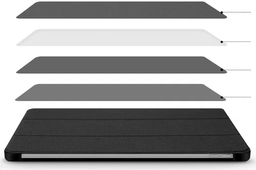Ringke Smart Case Apple iPad Pro 11 (2018) Flip Hoes Zwart afbeelding 10