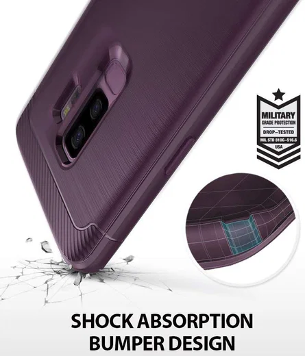 Ringke Onyx Samsung Galaxy S9 Plus Hoesje Paars afbeelding 2