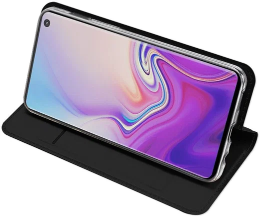 Dux Ducis Premium Book Case Samsung Galaxy S10E Hoesje Zwart afbeelding 4