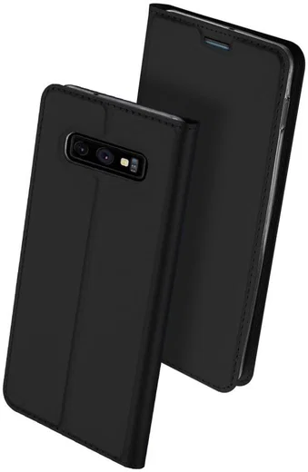 Dux Ducis Premium Book Case Samsung Galaxy S10E Hoesje Zwart afbeelding 6