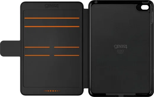 Gear4 D3O Bookcase Apple iPad Mini 4 Hoes Zwart afbeelding 6