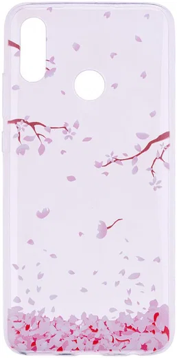 Huawei P Smart (2019) TPU Hoesje met Blossom Print afbeelding 1