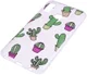 Huawei P Smart (2019) TPU Hoesje met Cactus Print afbeelding 2