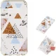 Samsung Galaxy S10E TPU Back Cover met Marmer Print Driehoekken afbeelding 5