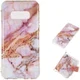 Samsung Galaxy S10E TPU Back Cover met Marmer Print Roze Goud afbeelding 5