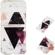 Samsung Galaxy S10 TPU Back Cover met Marmer Print Driehoeken afbeelding 5