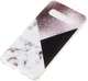 Samsung Galaxy S10 TPU Back Cover met Marmer Print Bruin afbeelding 2