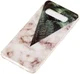 Samsung Galaxy S10 Plus TPU Back Cover met Marmer Print Bladeren afbeelding 2