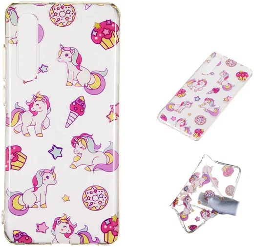 Huawei P30 TPU Hoesje met Eenhoorn Print afbeelding 5
