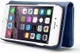 Apple iPhone 6s Plus Leren 2-in-1 Bookcase en Back Cover Hoesje Blauw afbeelding 11