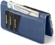 Apple iPhone 6s Plus Leren 2-in-1 Bookcase en Back Cover Hoesje Blauw afbeelding 12