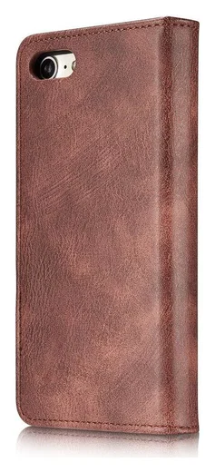 Apple iPhone SE (2020/2022)/7/8 Portemonnee Hoesje Echt Leer Rood afbeelding 7