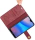 Huawei P20 Lite Leren Portemonnee Hoesje Rood afbeelding 15