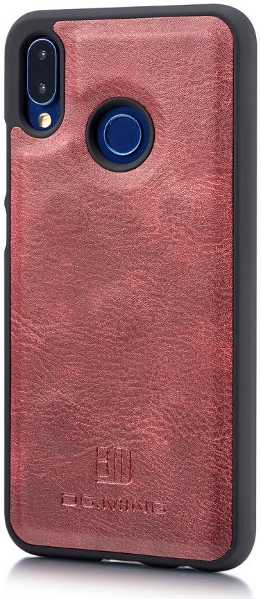 Huawei P20 Lite Leren Portemonnee Hoesje Rood afbeelding 8